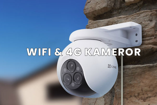 WIFI &amp; 4G Kameror