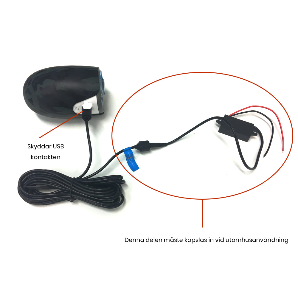 12V - 5V USB-C Omvandlare