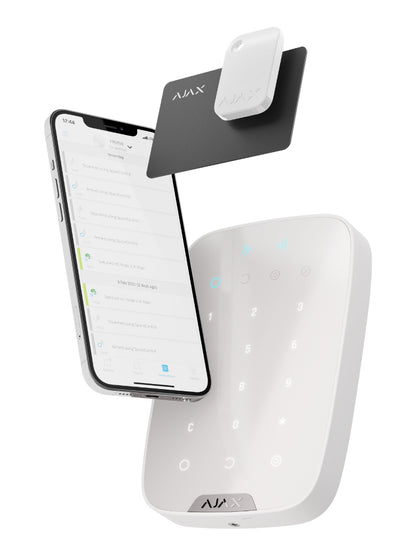 Ajax KeyPad Plus - Svart