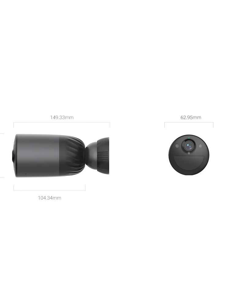 Batteridriven WIFI Kamera