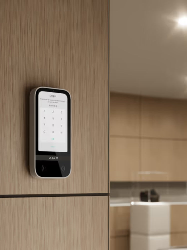 Ajax KeyPad TouchScreen - Svart