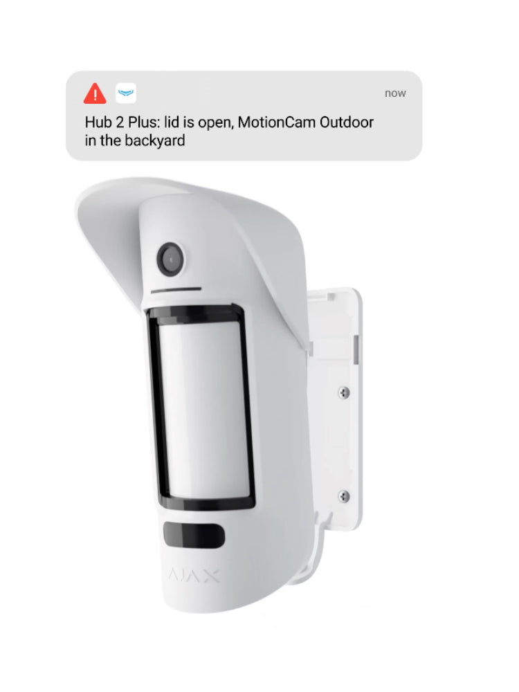 Ajax MotionCam Outdoor PhOD