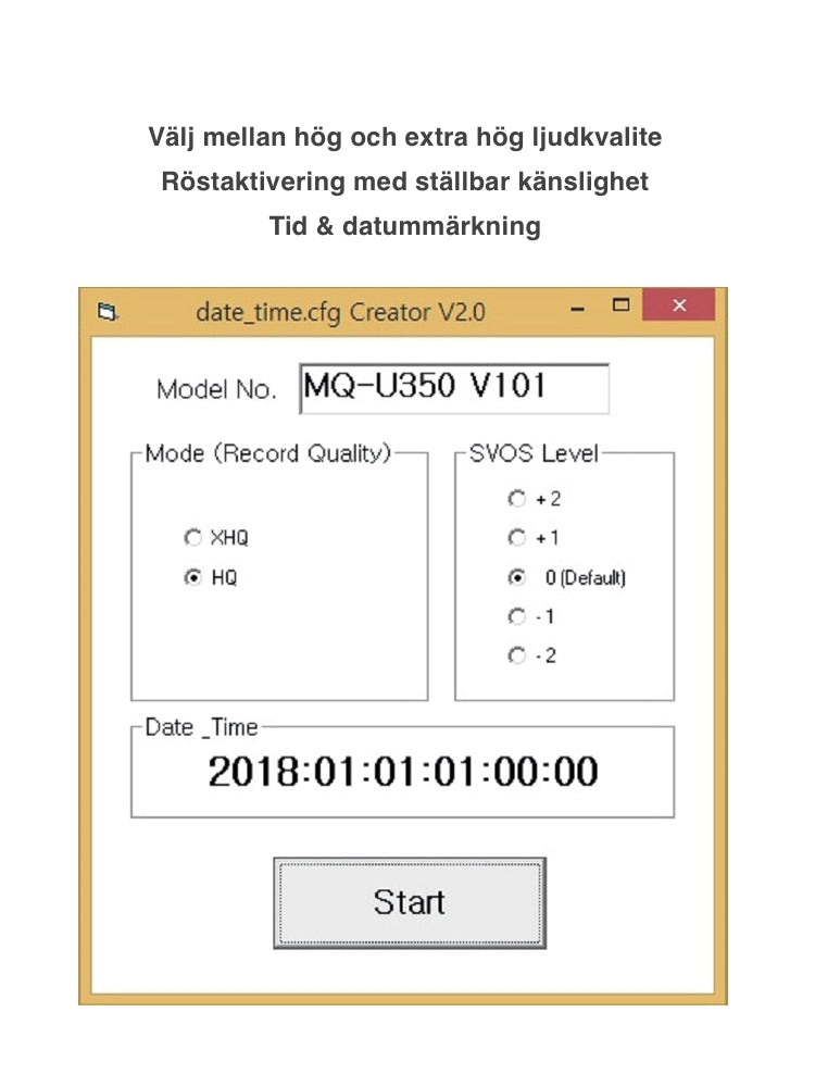 C320 - Röstinspelare