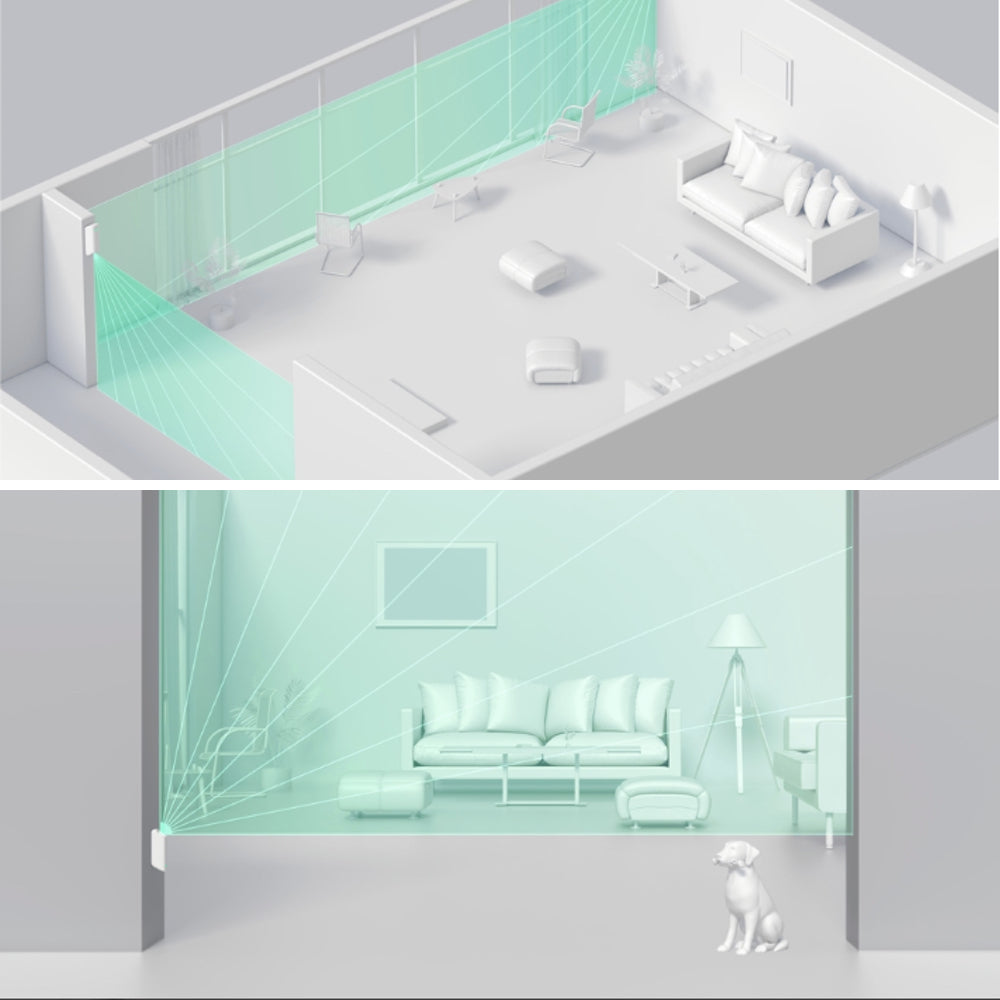 Ajax MotionProtect Curtain - Svart