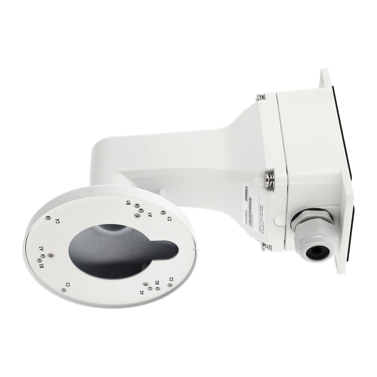 Väggfäste med kopplingsbox för fisheye – Gigamedia AWMB006 – bild 3