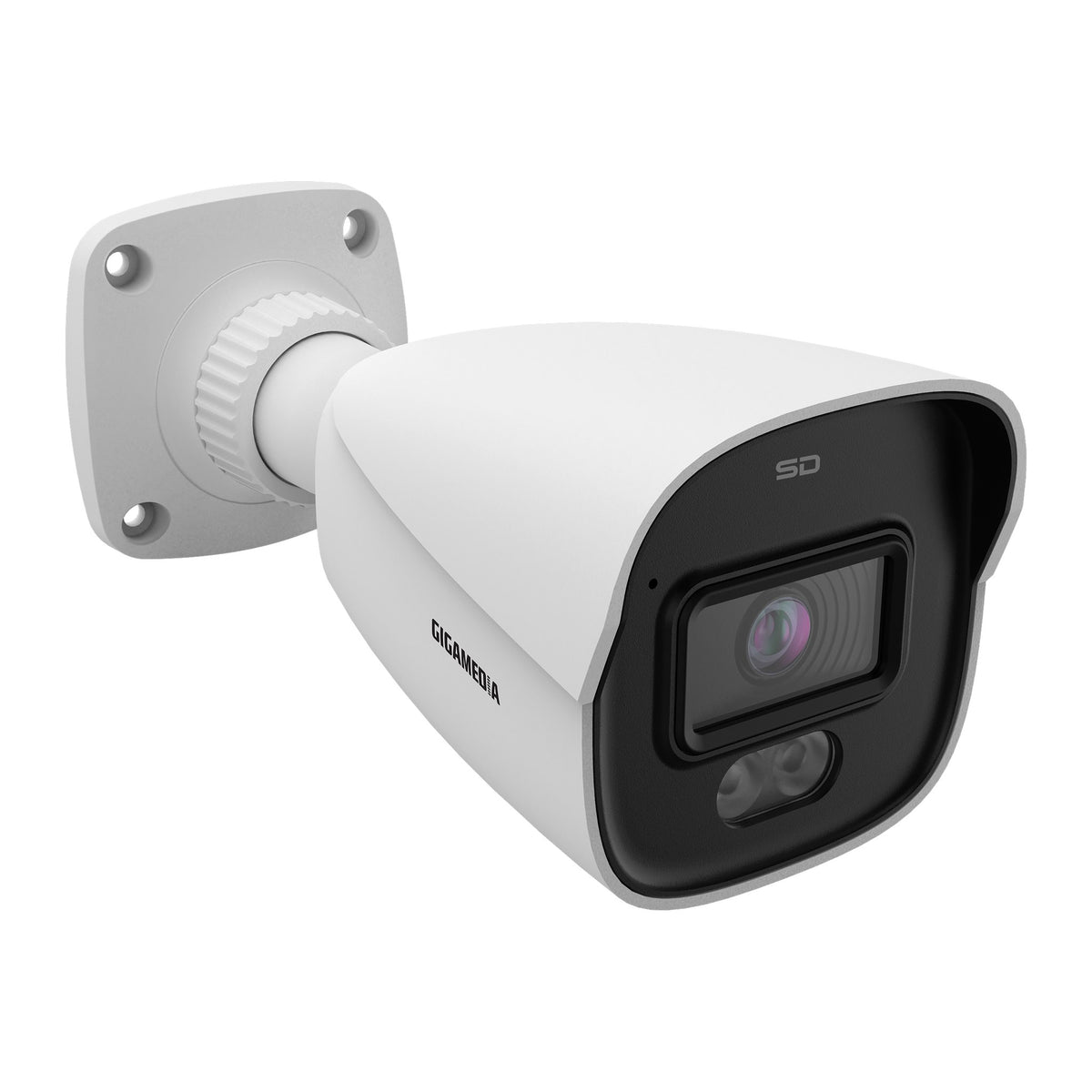 Bulletkamera 8MP PoE, 2,8 mm vidvinkel – Gigamedia IPIB8F2DL