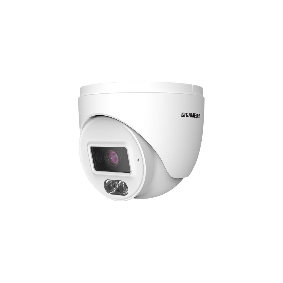 Turretkamera 2MP PoE, 2,8 mm vidvinkel – Gigamedia IPIT2F2DL