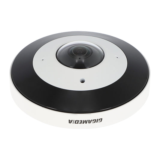 Fisheyekamera 12MP PoE, 360° vy – Gigamedia IPPF121IR