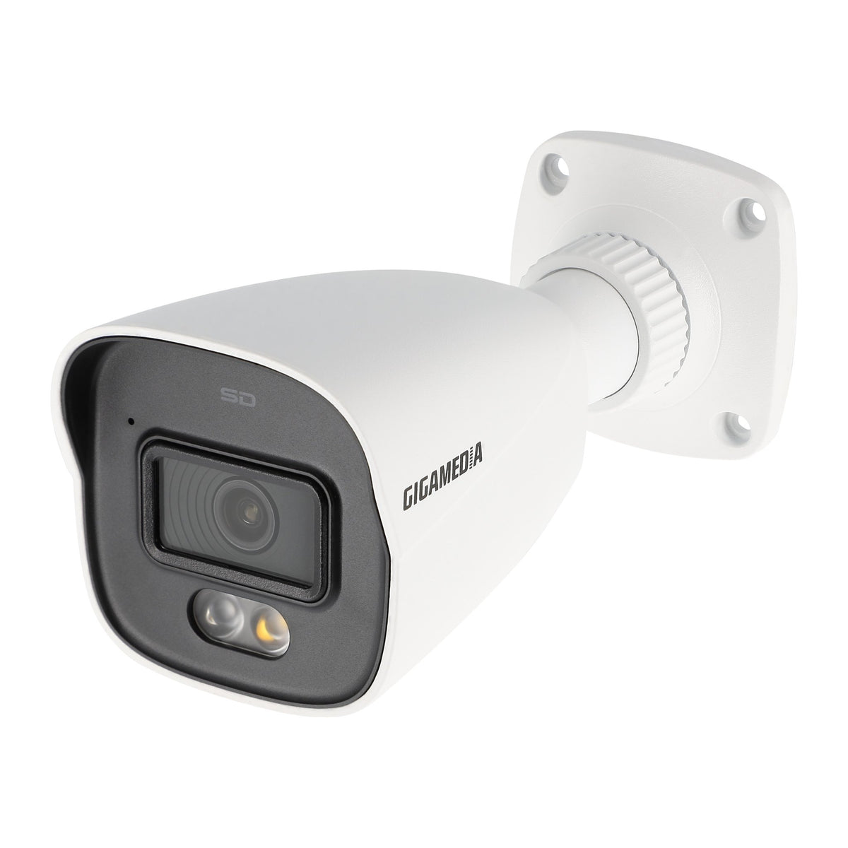 Bulletkamera 6MP PoE, 2,8 mm vidvinkel – Gigamedia IPSB6F2DL