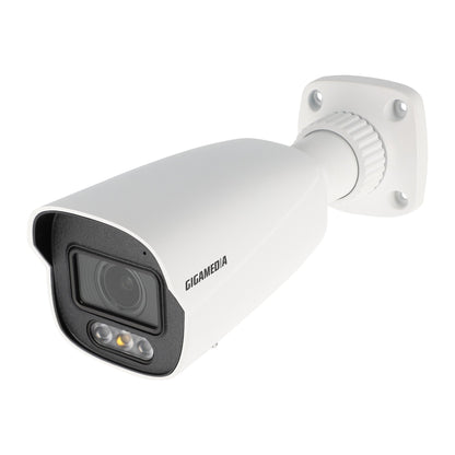 Bulletkamera 6MP PoE, motorzoom 2,8–12 mm – Gigamedia IPSB6VM2DL