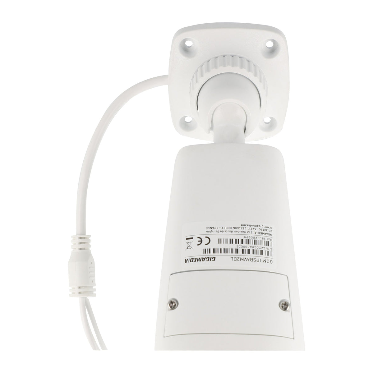Bulletkamera 6MP PoE, motorzoom 2,8–12 mm – Gigamedia IPSB6VM2DL – bild 4